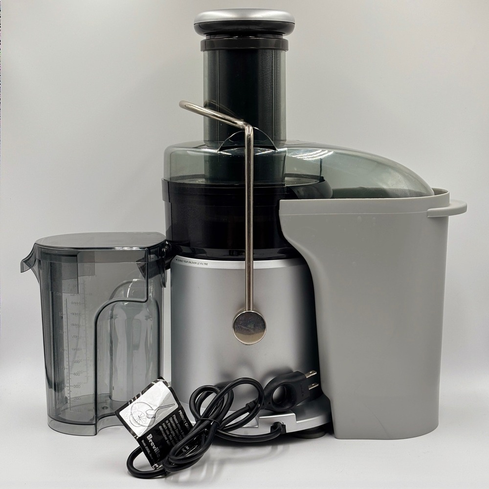 Breville Juice Fountain Plus JE98XL 850W Centrifugal Juicer Silver Black - Picture 2 of 11